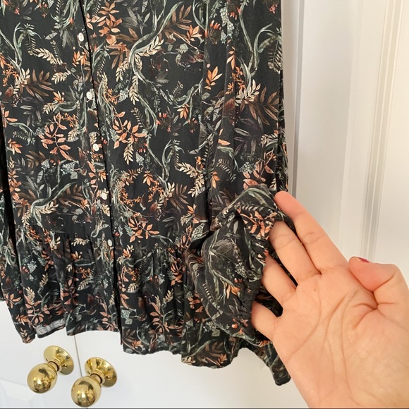 El Corte Ingles Floral Print Viscose Blouse - Picture 5 of 9